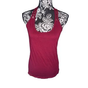 Gilligan O Malley Sleepwear Lace Racerback Tank Top Casual Everyday School